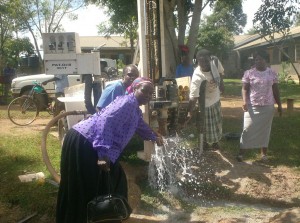 Drilling process at mama sukuma 2