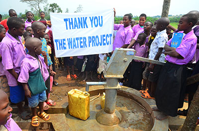 Complete water project in Uganda