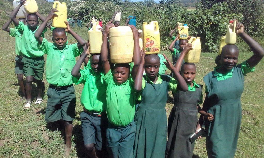 The Water Project : 10-kenya4692-students-posing-with-their-water