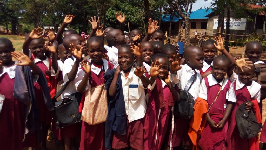 The Water Project : 5-kenya4831-students-excited-about-a-project