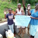Clean Water Flowing in Handidi Community