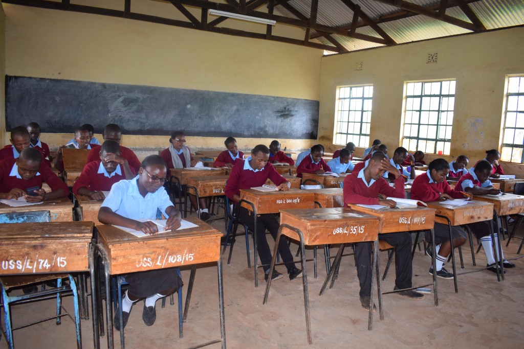 The Water Project : 3-kenya4801-students-in-class
