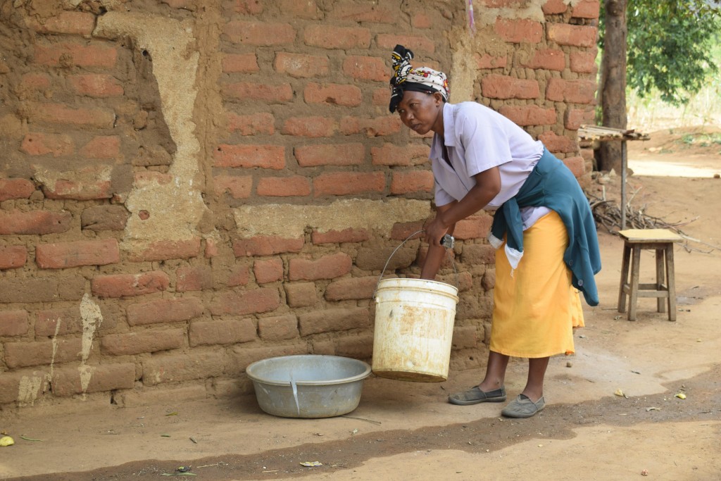 The Water Project : 6-kenya4769-josephine-kiilu-household