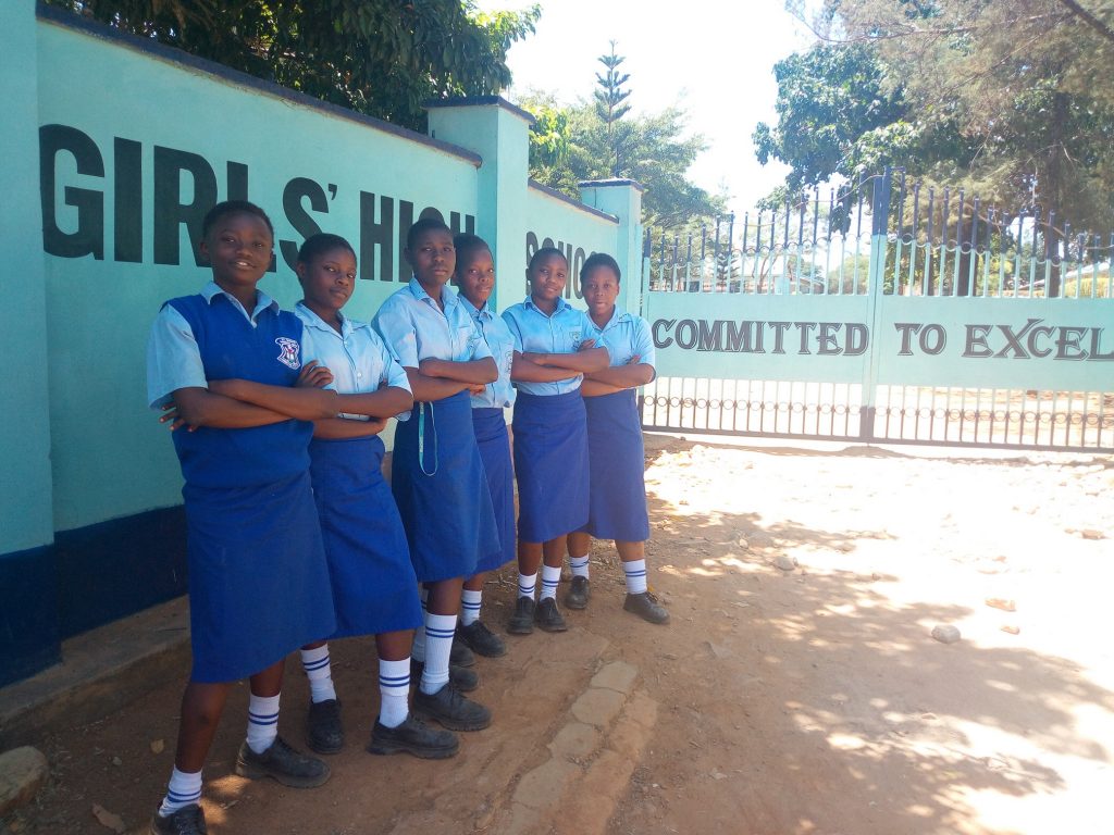 The Water Project : 1-kenya18289-school-gate