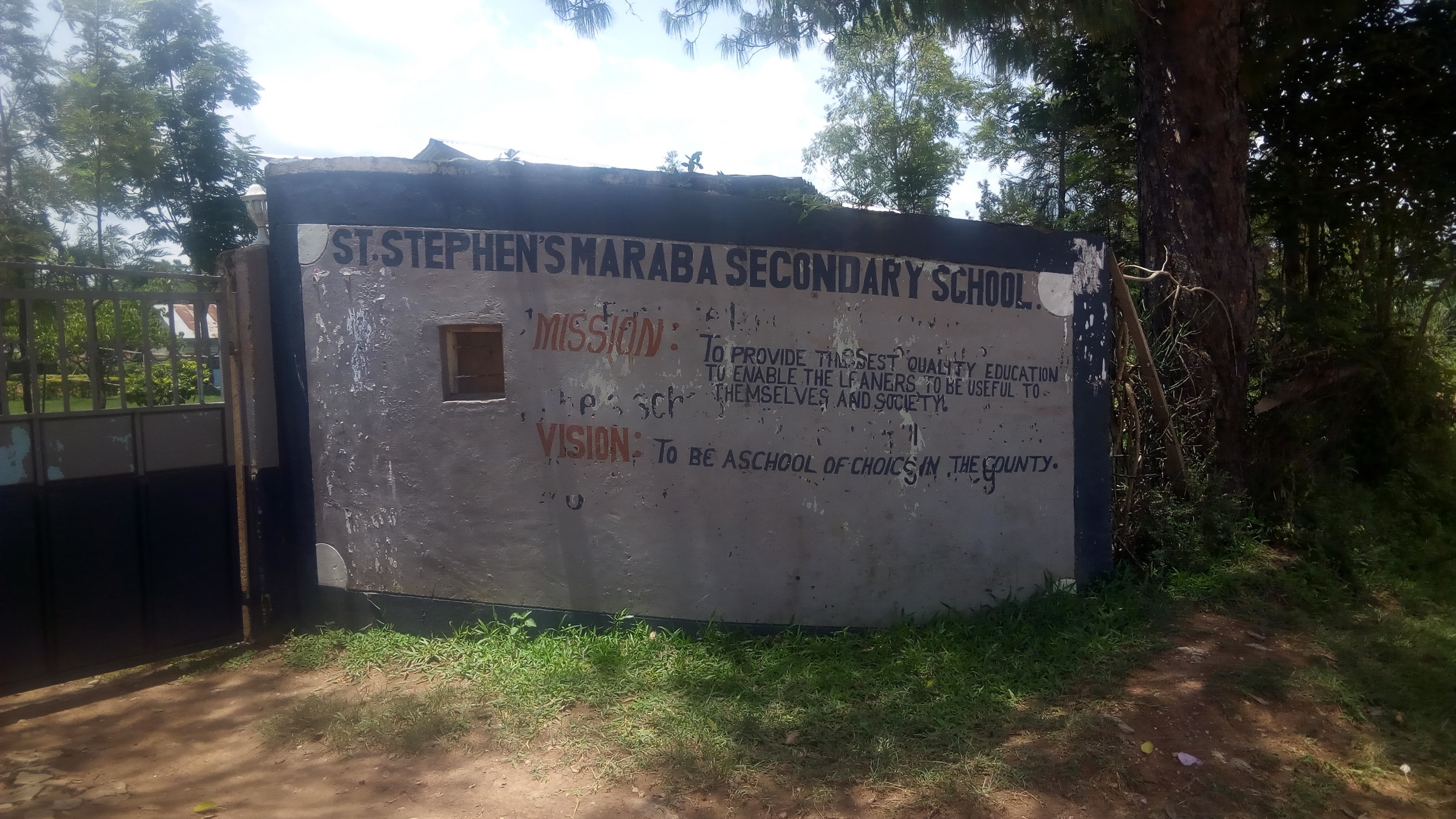 The Water Project: Kenya - St. Stephen Maraba Secondary School