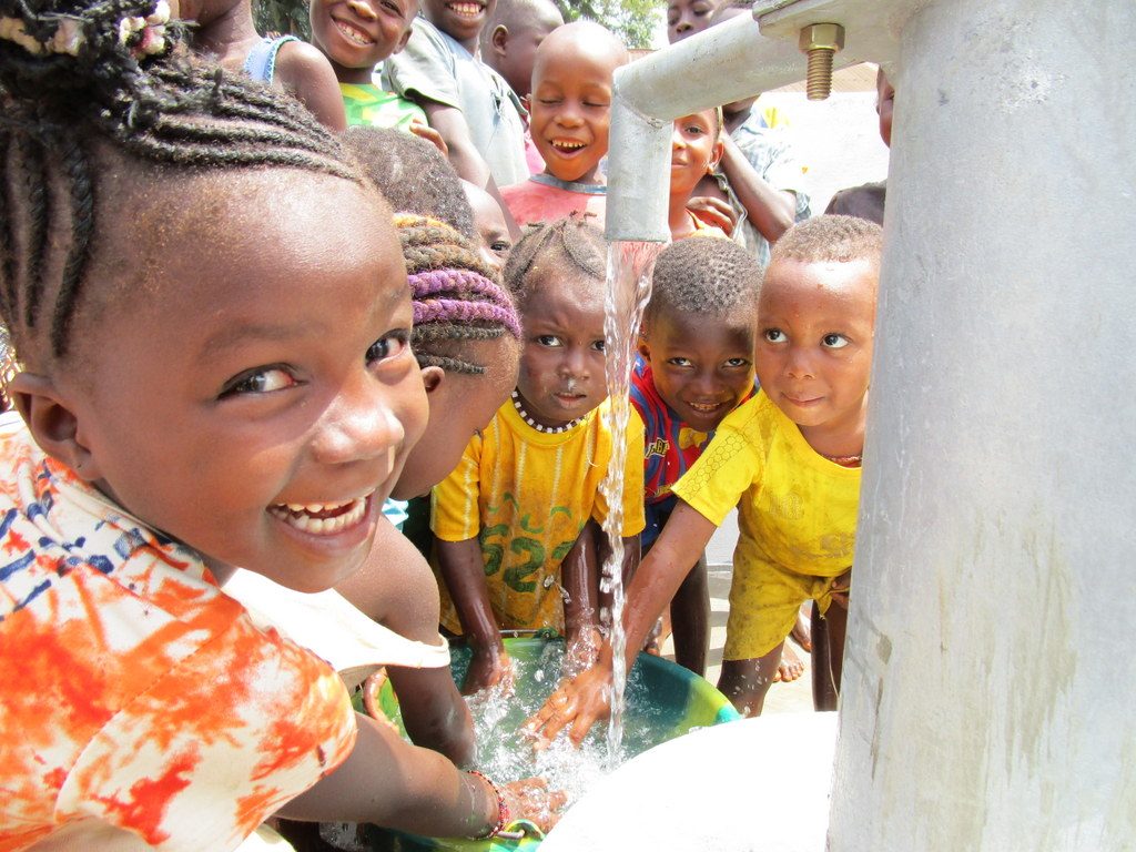 The Water Project : sierraleone18252-excited-about-clean-water