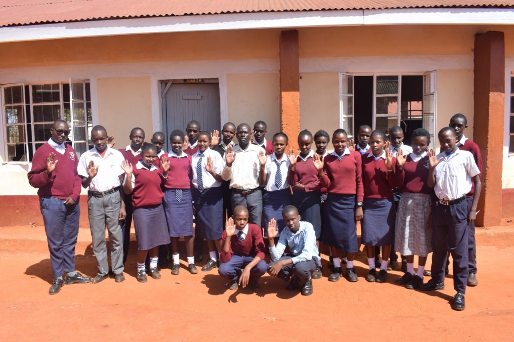 The Water Project : kenya18241-students