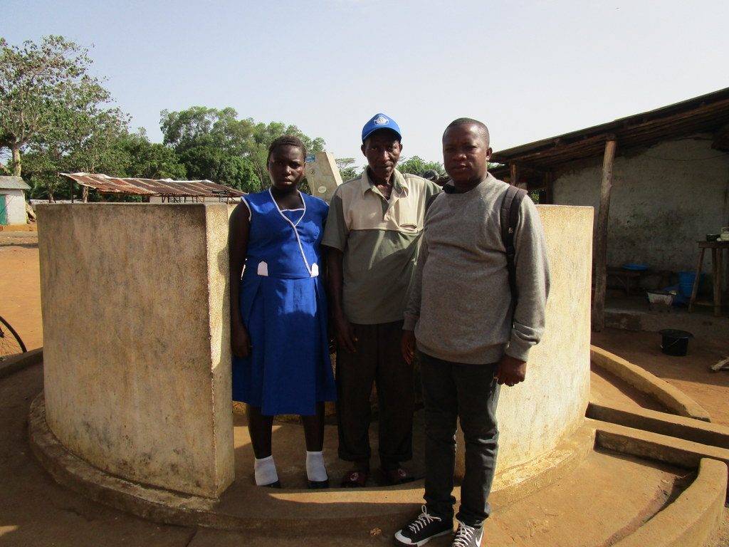 The Water Project : sierraleone5104-standing-at-well