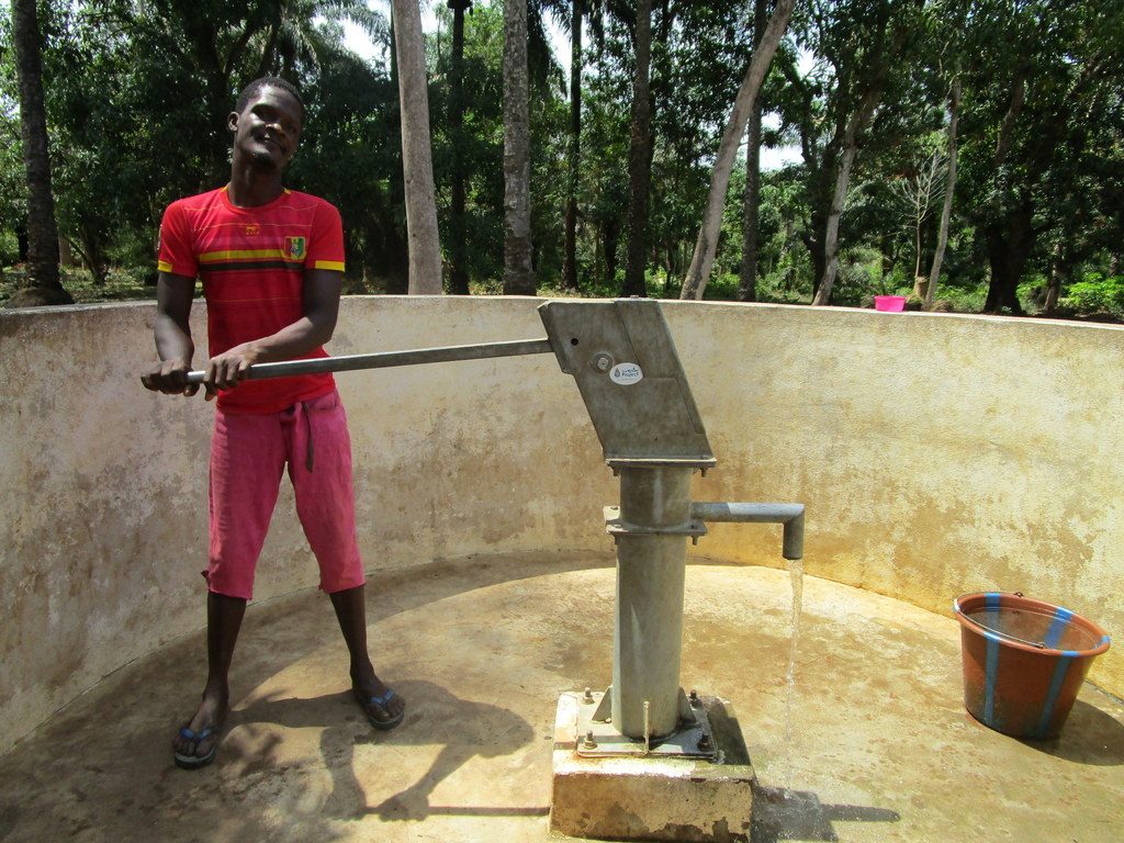The Water Project : 1-sierraleone5133-a-year-with-water