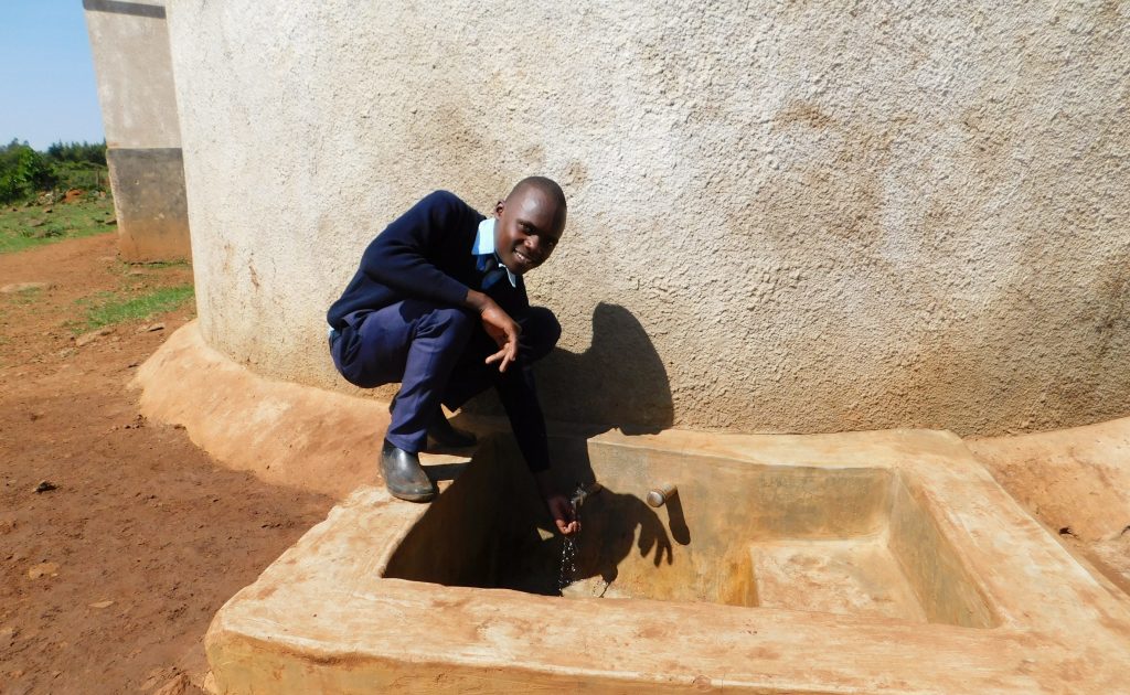 The Water Project : 2-kenya18056-student-isaack-musalia