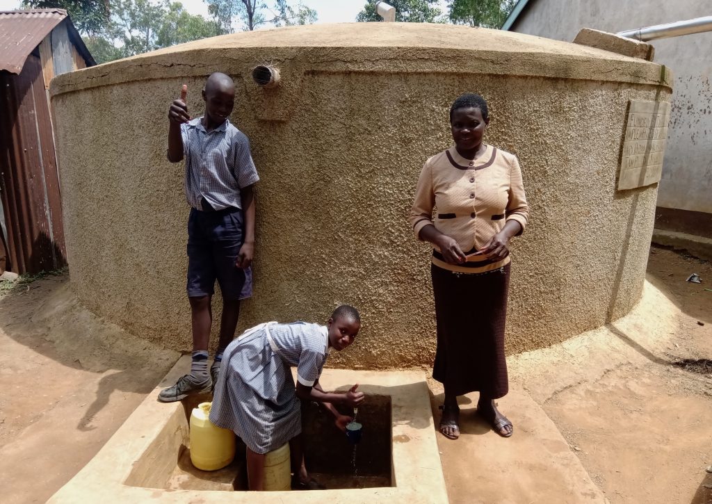 The Water Project : 5-kenya18044-smiles-for-running-water
