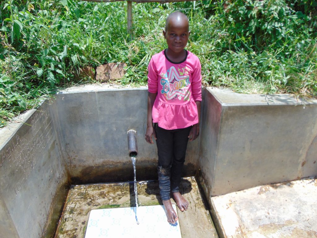 The Water Project : 0-kenya18148-rose-nanjala-at-the-spring
