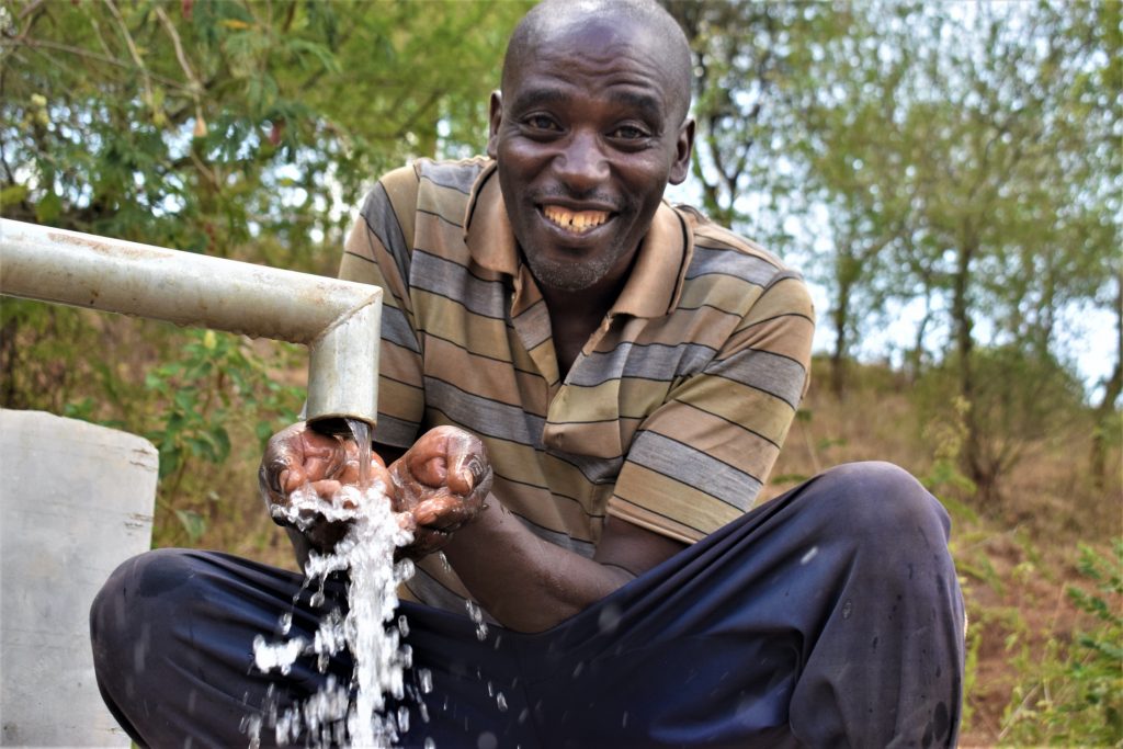 The Water Project : kenya18277-well-a-year-later