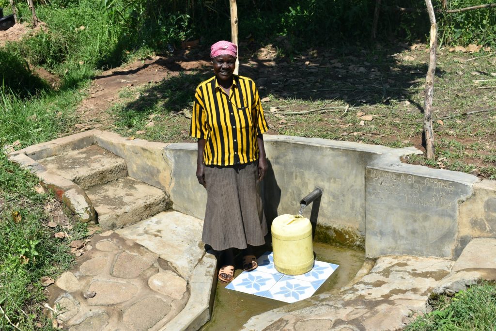 The Water Project : 2-kenya18312-mama-indangasi-the-spring-landowner
