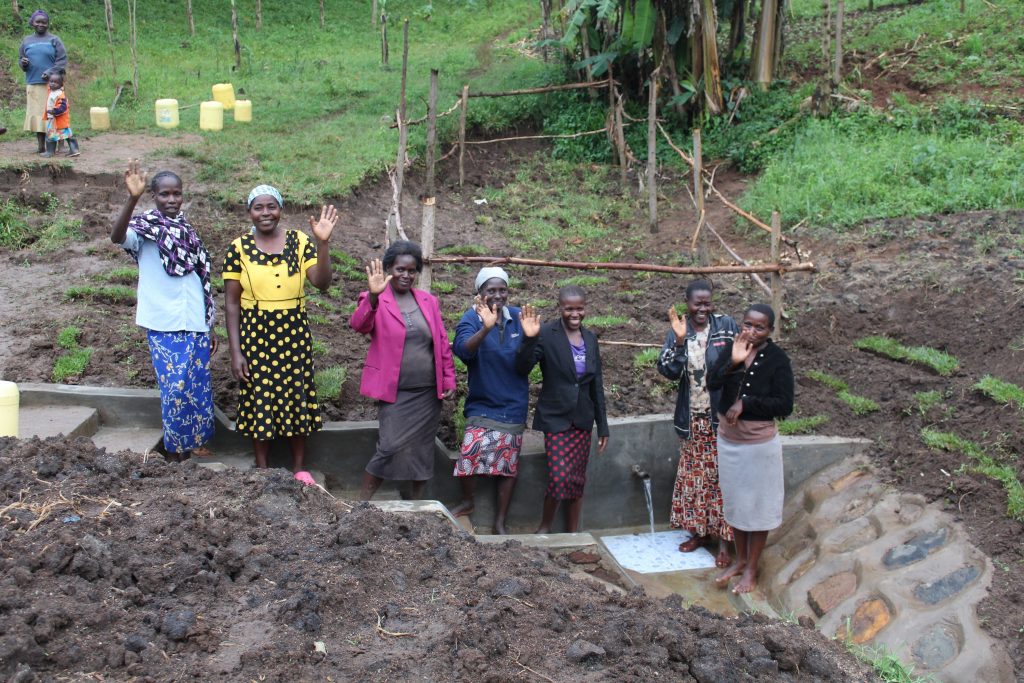 The Water Project : 39-kenya19152-happy-community-members