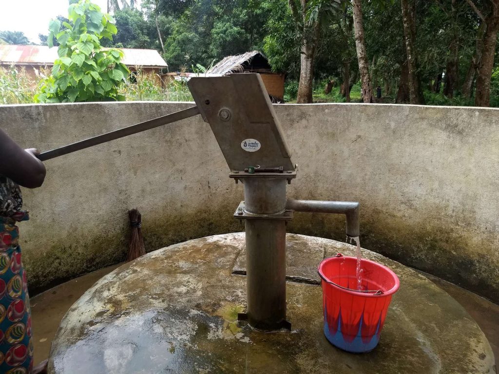The Water Project : sierraleone18266-well-a-year-later