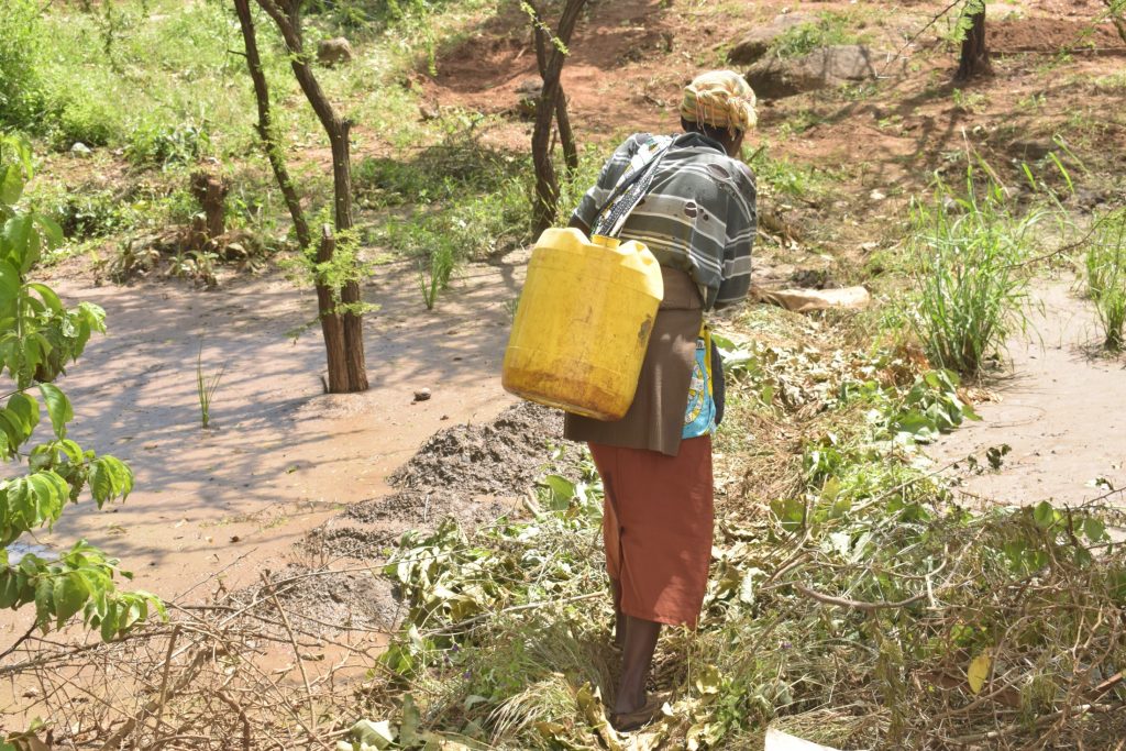 The Water Project : kenya20320-20321-carrying-water
