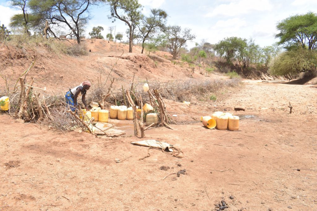 The Water Project : kenya20359-open-well