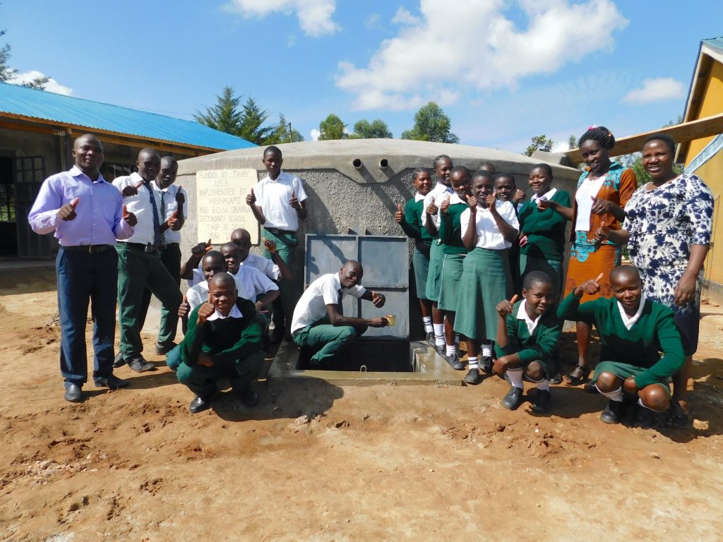 The Water Project : 45-kenya20114-entire-student-health-club-celebrates