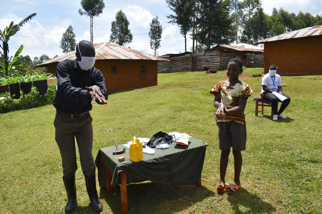 The Water Project : 16-covid19-kenya4591-handwashing-demonstration