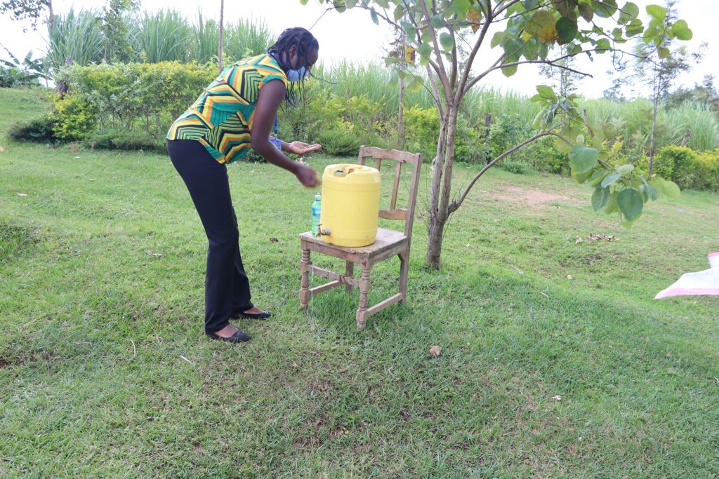 The Water Project : covid19-kenya19154-handwashing-training