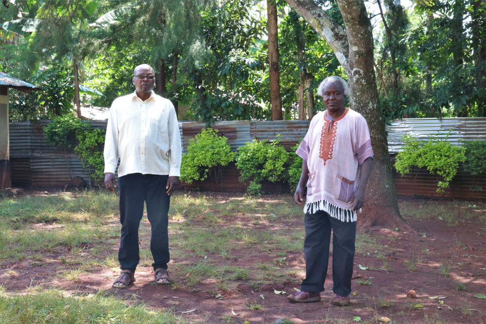 The Water Project : covid19-kenya18130-pius-atsango-ligami-and-christopher-okanga