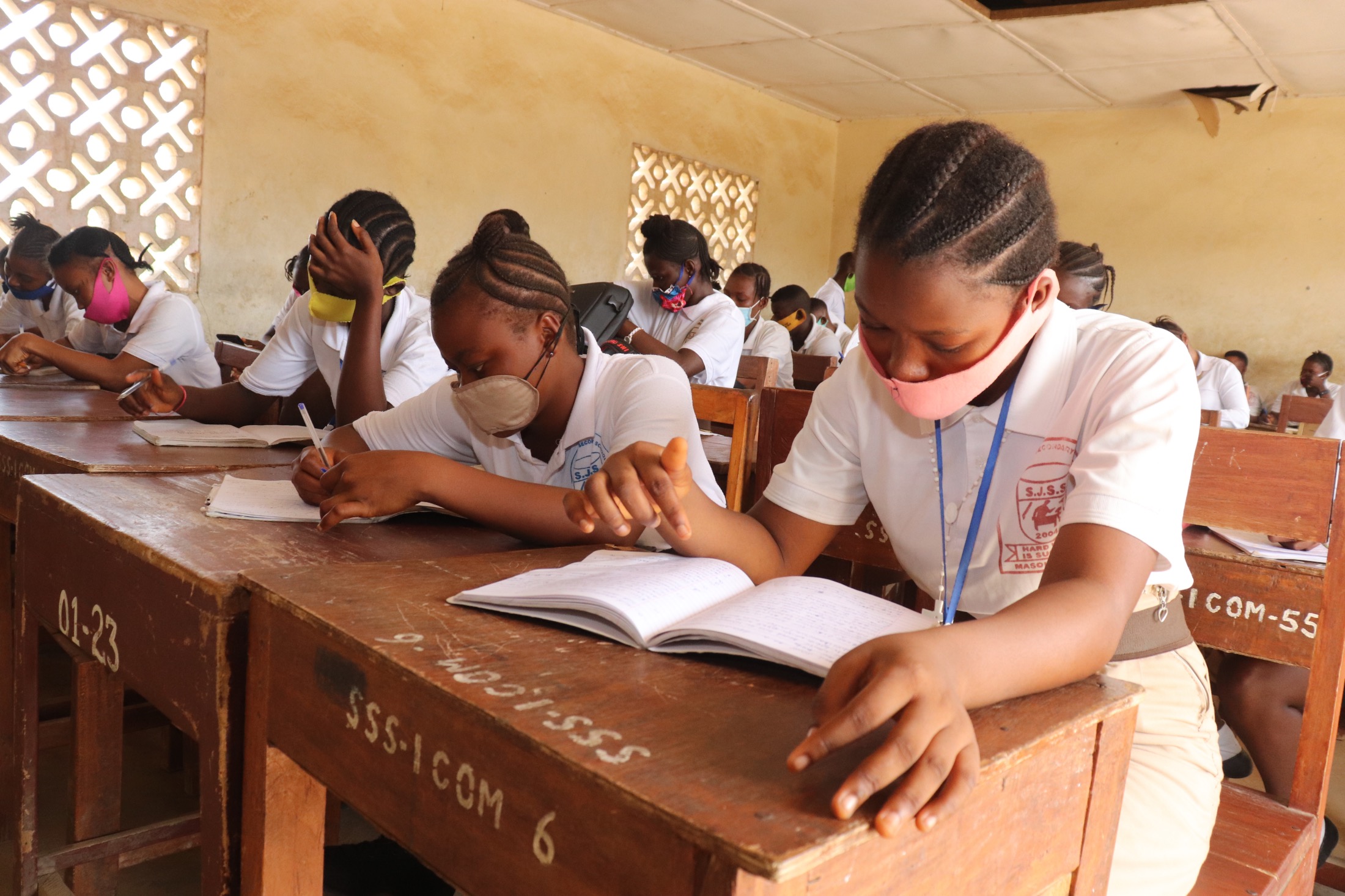 The Water Project Sierra Leone St. Joseph Senior Secondary School