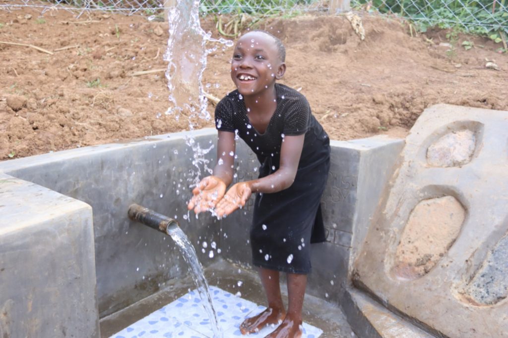 The Water Project : kenya21034-water-splashing-1