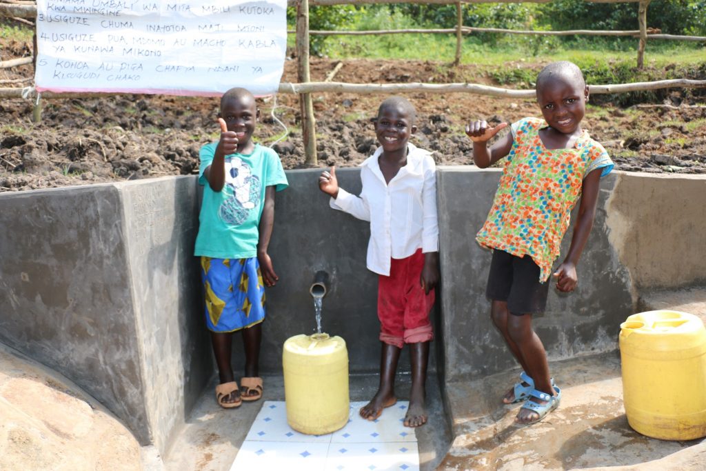 The Water Project : kenya21315-0-happy-kids-3