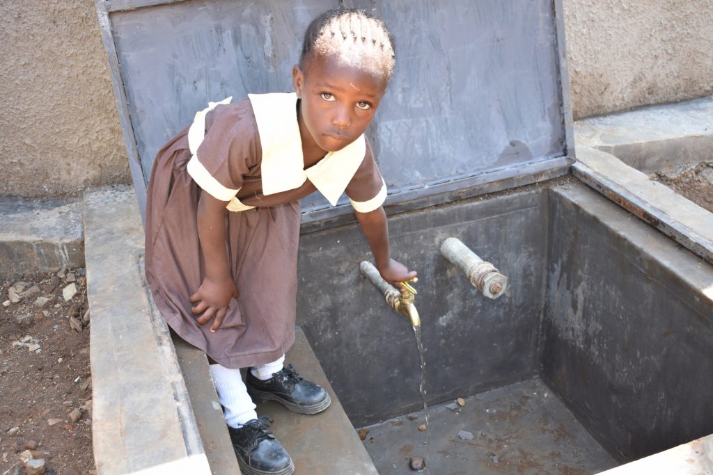 The Water Project : kenya-21362-clean-water-flowing-1