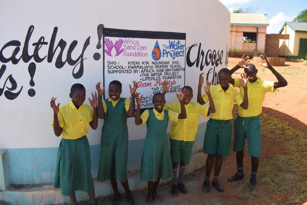 The Water Project : kenya21457-tank-dedication-6
