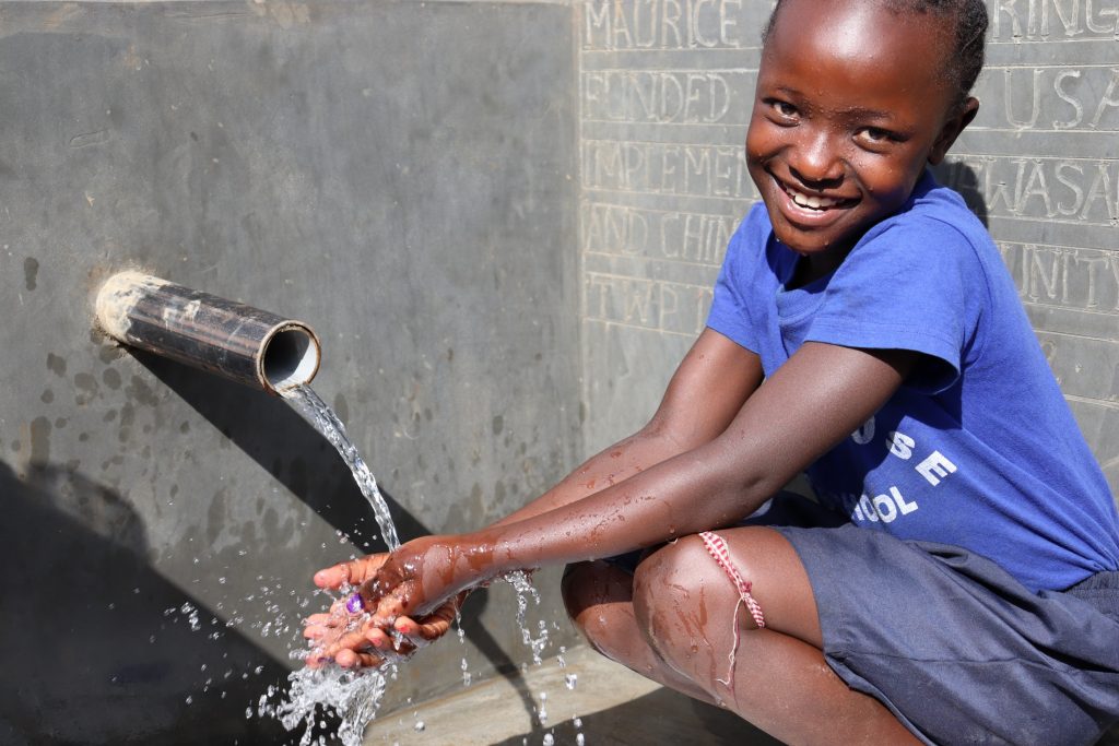 The Water Project : kenya22055-0-happy-for-water-1