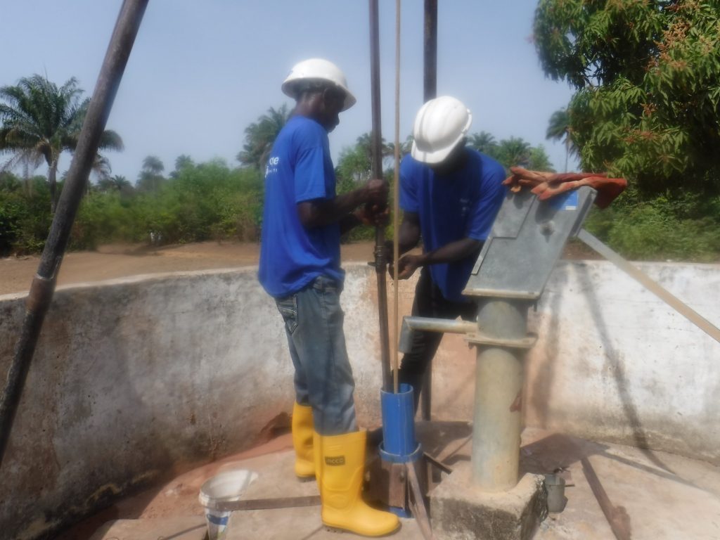 The Water Project : sierraleone22630-drilling-jpg