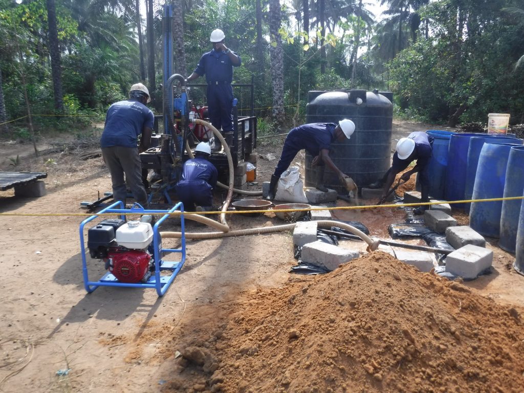The Water Project : sierraleone22649-drilling-1