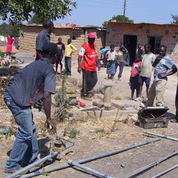 Matipa Well Repair Begins